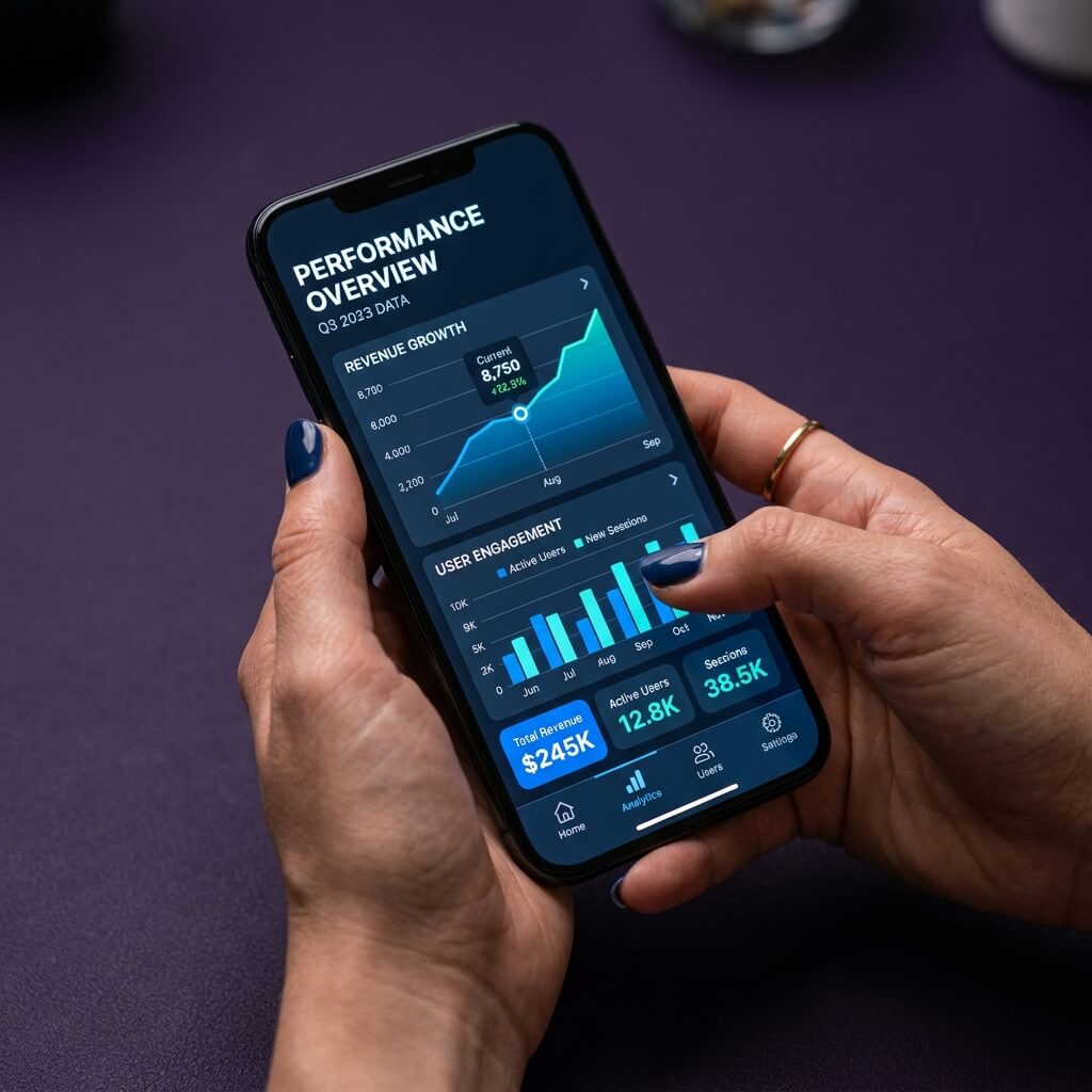Dashboard interface